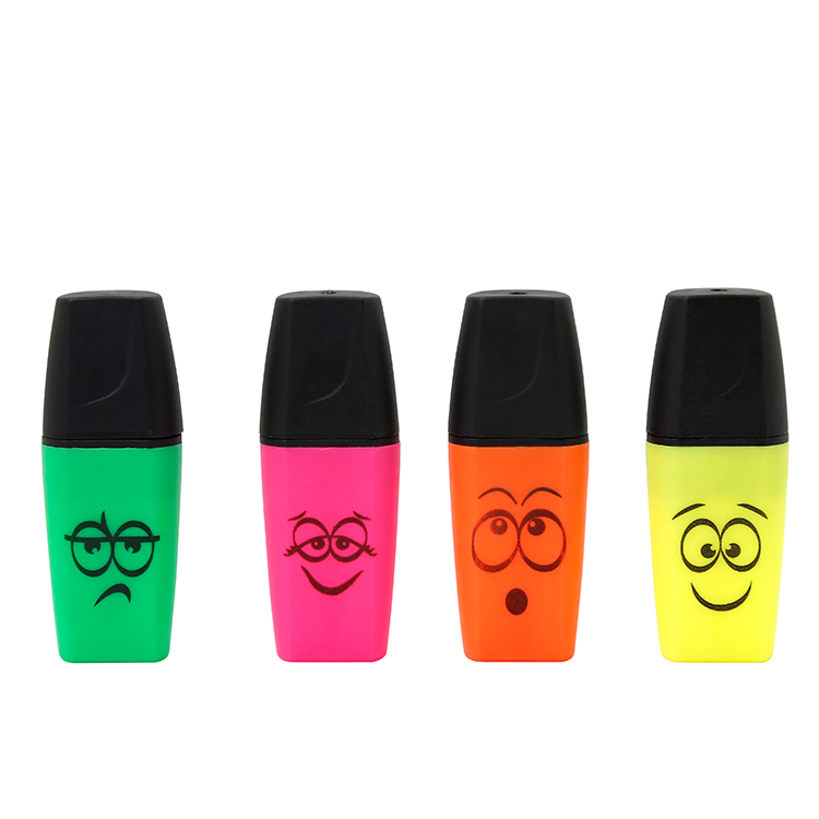 Children's Pocket Mini Highlighter Marker Pen Set