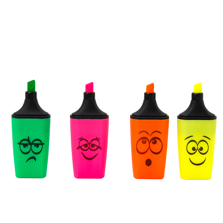 Children's Pocket Mini Highlighter Marker Pen Set