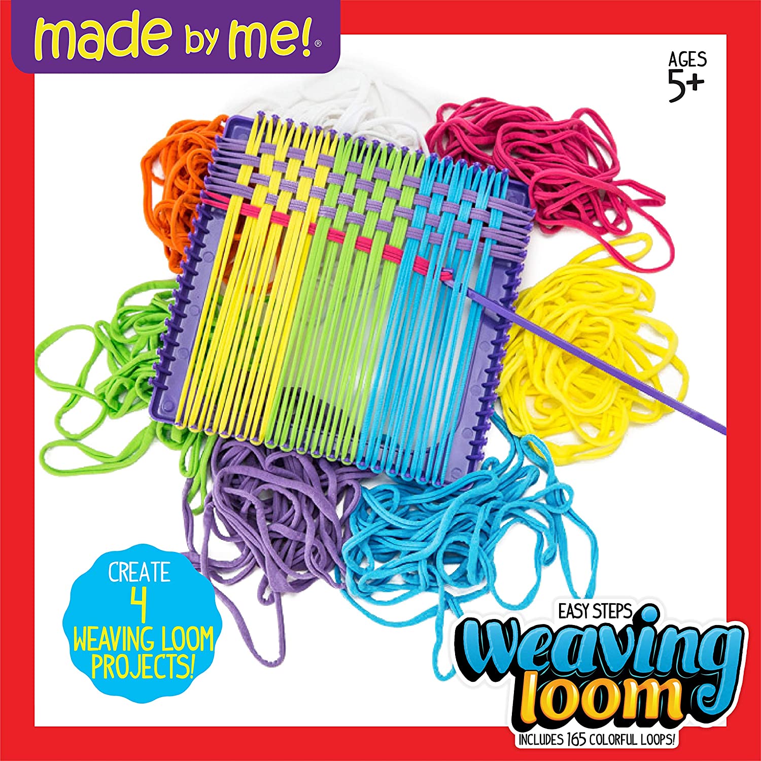 Potholder Loom Kit with Cotton Loops