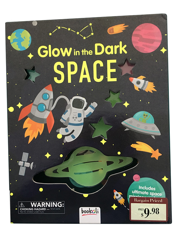Glow in the dark space book