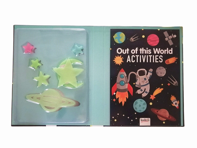 Glow in the dark space book