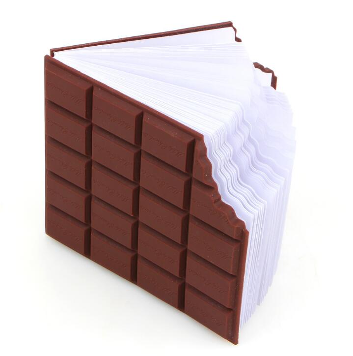 Chocolate Shape Like Memo Pad Flip Book