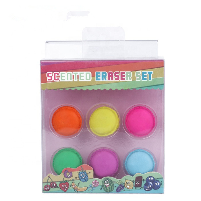 Macaron Shape Scented Eraser