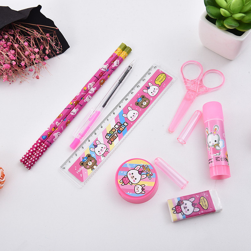 Cute Cartoon Stationery Set